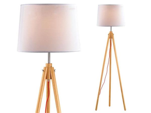 York lampe en bois naturel