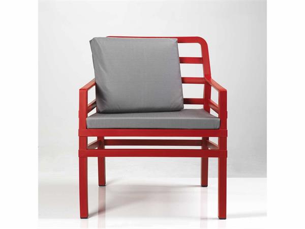 Fauteuil d'extérieur ROUGE  Aria 