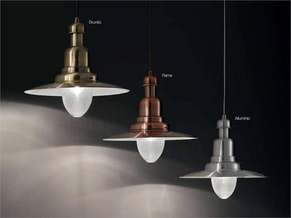 Fiordi aufgehängte Lampe aus Metall