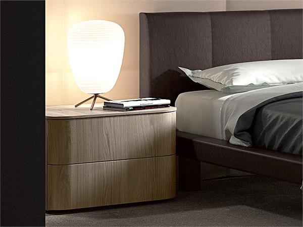 Bedside table with two drawers Tema