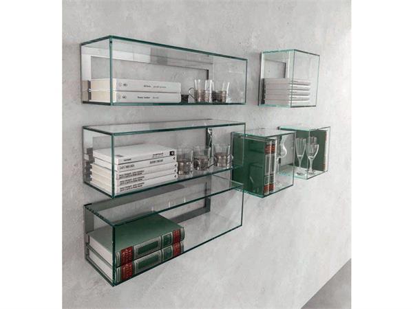 Shelf in glass Clear