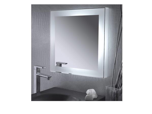 Specchio illuminato arredo bagno Cubic 2