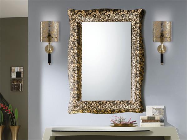 Miroir en verre courbé Arabesco