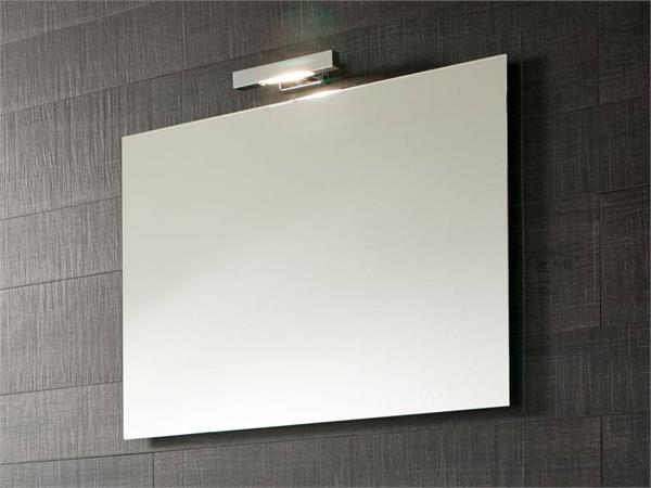 Mirror and lamp Linea 024 