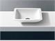 Lavabo da appoggio quadrato in Solid Surface - Thermae in Lavabi bagno