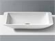Rectangular countertop washbasin in Betacryl Solid Surface Auditorium in Bathroom sinks