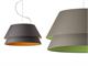 Teletta hanging lamp with lampshade in Suspended lamps