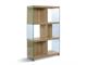  Glass and oak-wood bookcase Nancy in Bookcases