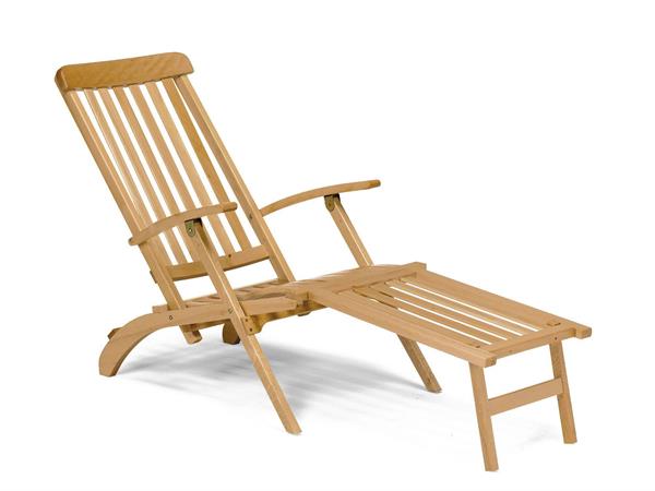 Chaise longue aus Holz