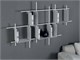 Hanging wall bookcase Libra 3 metallo in Bookcases