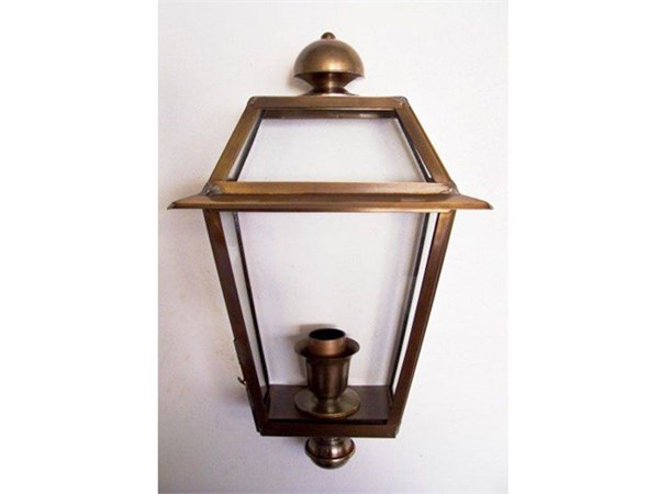 Lampe Fiorentina murale en laiton