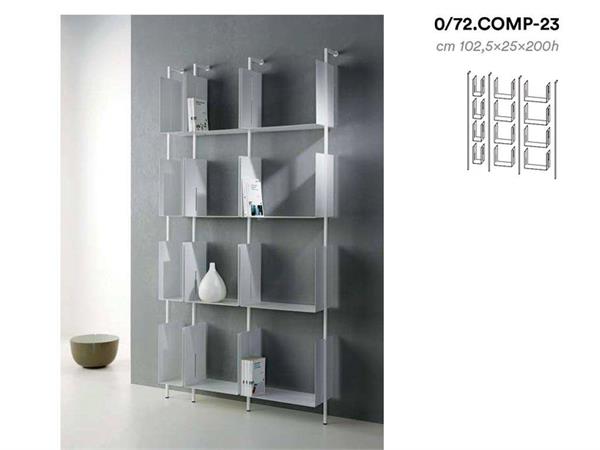 Wall bookshelf design Libera