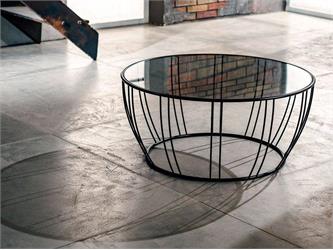 table basse ronde bongo