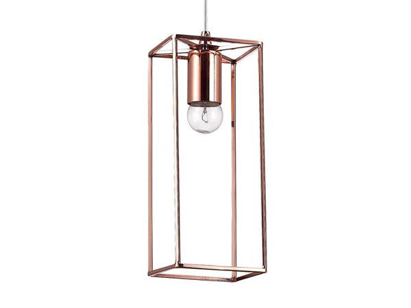 Hanging lamp with metal and copper structure Volt