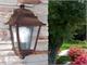 Outdoor wall lantern in aluminium and glass Athena  in Outdoor lighting