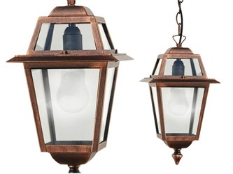 lanterne suspendue en aluminium et verre artemide