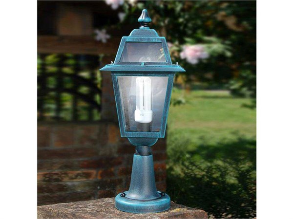 Small garden lamppost in aluminium and glass Artemide