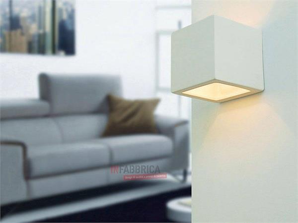 Dyable Ceramic Wall Lamp QUADRO