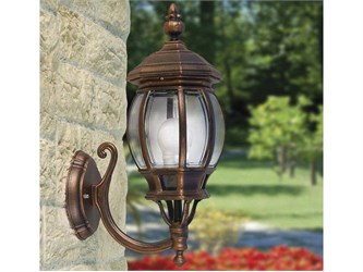 Lanterna da esterno a parete in alluminio Enea