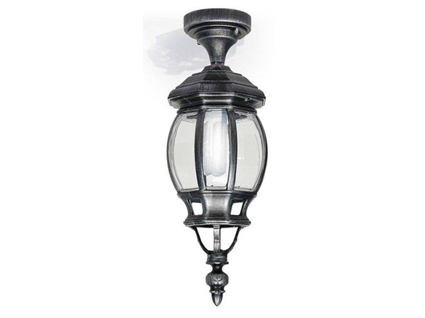 Outdoor ceiling light in aluminium Enea