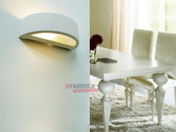 Dyable Ceramic Wall Lamp LIBERA