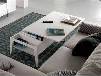 Tavolino Rettangolare 110 alzabile Brighton