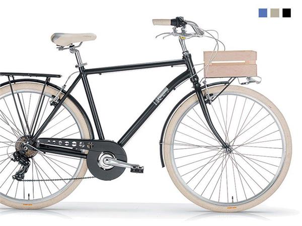 Fahrrad Apostrophe Urban-Bike mit Holzkiste für Herren