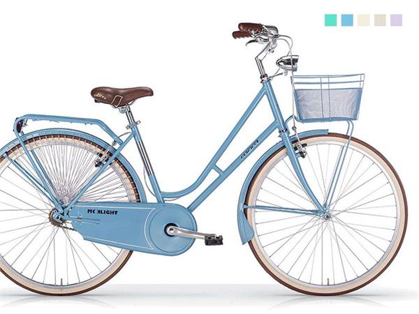 Fahrrad  Old-Style mit Korb für Dame Moonlight
