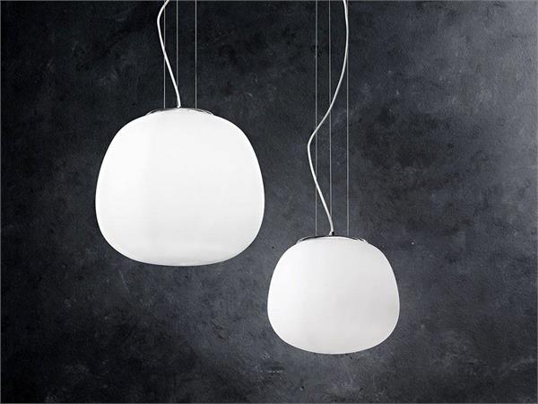 Hanging lamp in glass BOLLA 6352
