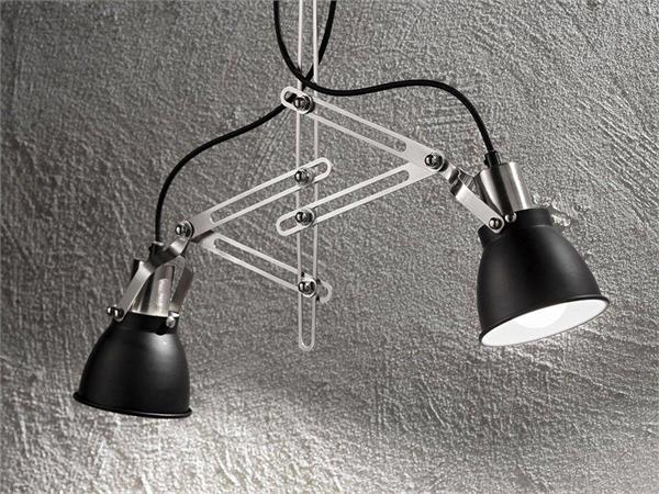 Metal ceiling lamp SPIDER 6428