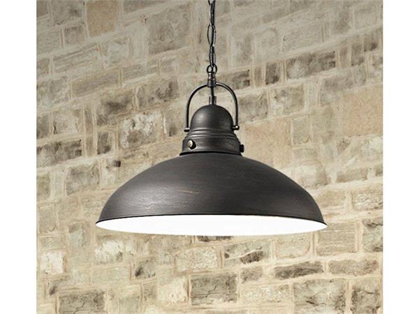 Lampada a sospensione in metallo ARSENALE 6042