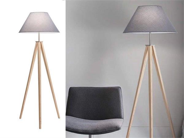 Floor lamp with tripod Tridente