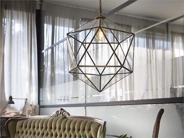 Metal Hanging Lamp Deca