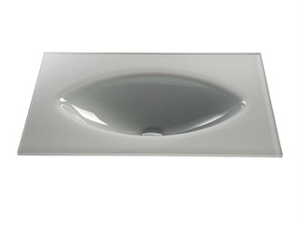 Glas Waschbecken Occhio 57