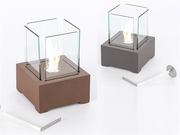 Lanterne bioéthanol Cube 