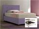 Upholstered double bed with container Isabella in Upholstered beds