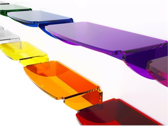 Mensola rettangolare design Dea