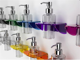 Porte distributeur de savon de mur Dea