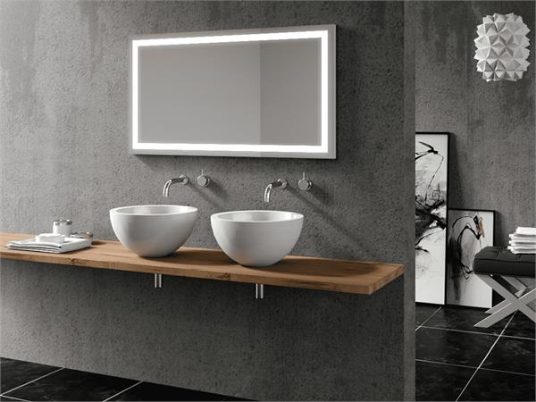 Miroir pour salle de bains Led Acquario