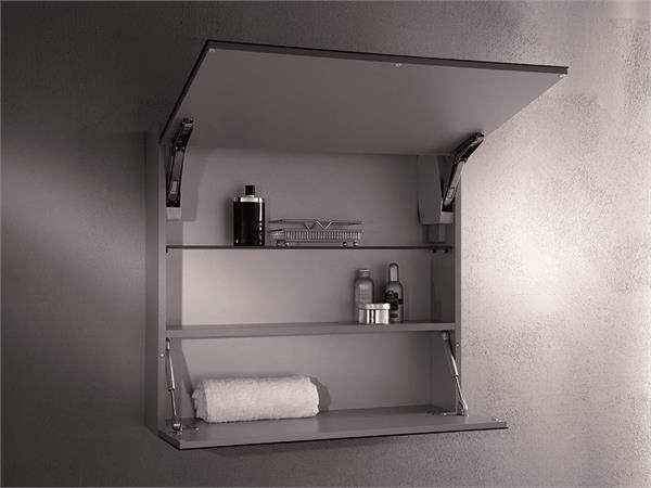 Box mirror for bathroom Cassiopea