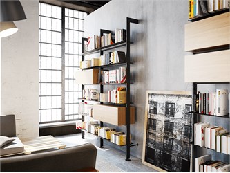 Wall Bookcase Giostra l