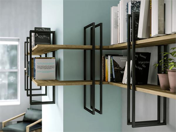 Modular bookcase Shell H60