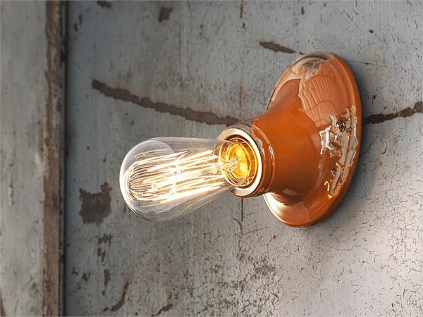 Wandlampe in Industriestil Vintage C115