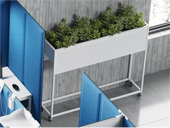 Metal planter Myflower