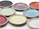 Colored Ceramic plates Giotto in Table and Kitchen