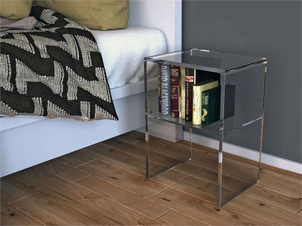 Plexiglas night table Nora