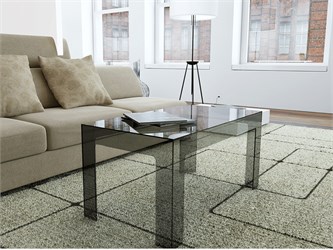 Tavolino plexiglas Luce