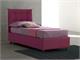 Upholstered single bed with fixed base Lucrezia in Upholstered beds