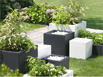 Vaso quadrato Schio Cubo