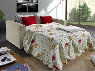 Canapé Lit en Tissu Elton